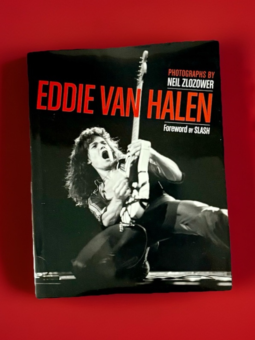 Eddie Van Halen by Neil Zlozower, published in 2011 pre-owned